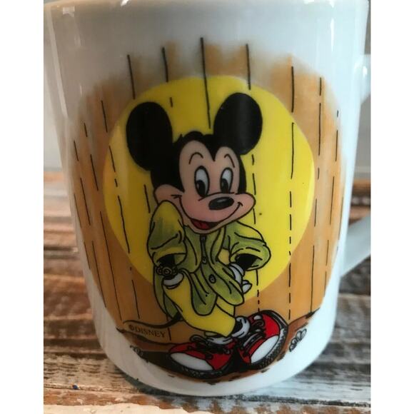 Vintage 1990’s Reutter Disney Mickey Mouse West Germany Coffee Tea Mug Cup - Picture 9 of 10